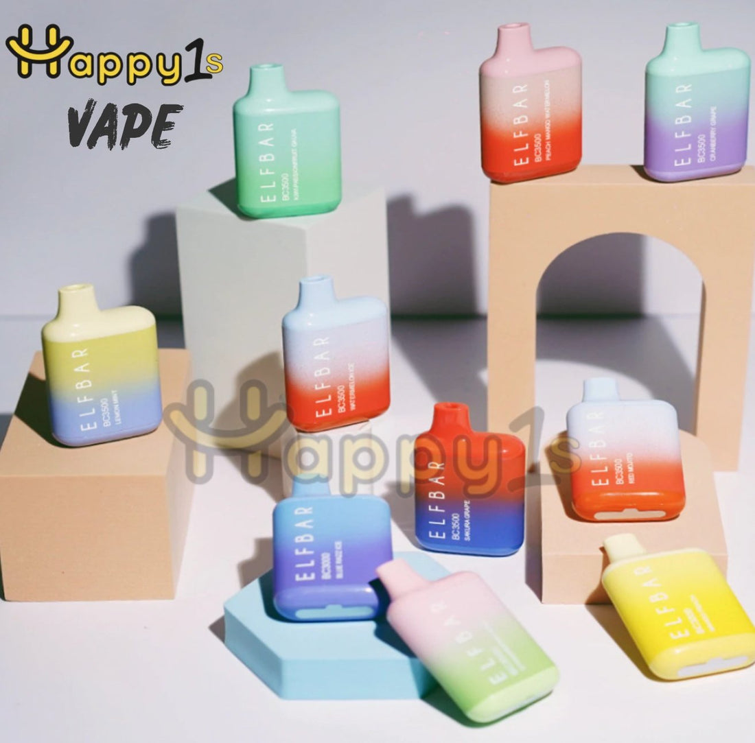 ELF BAR BC5000 Flavors analysis by Happy1s Vape team - Happy Ones