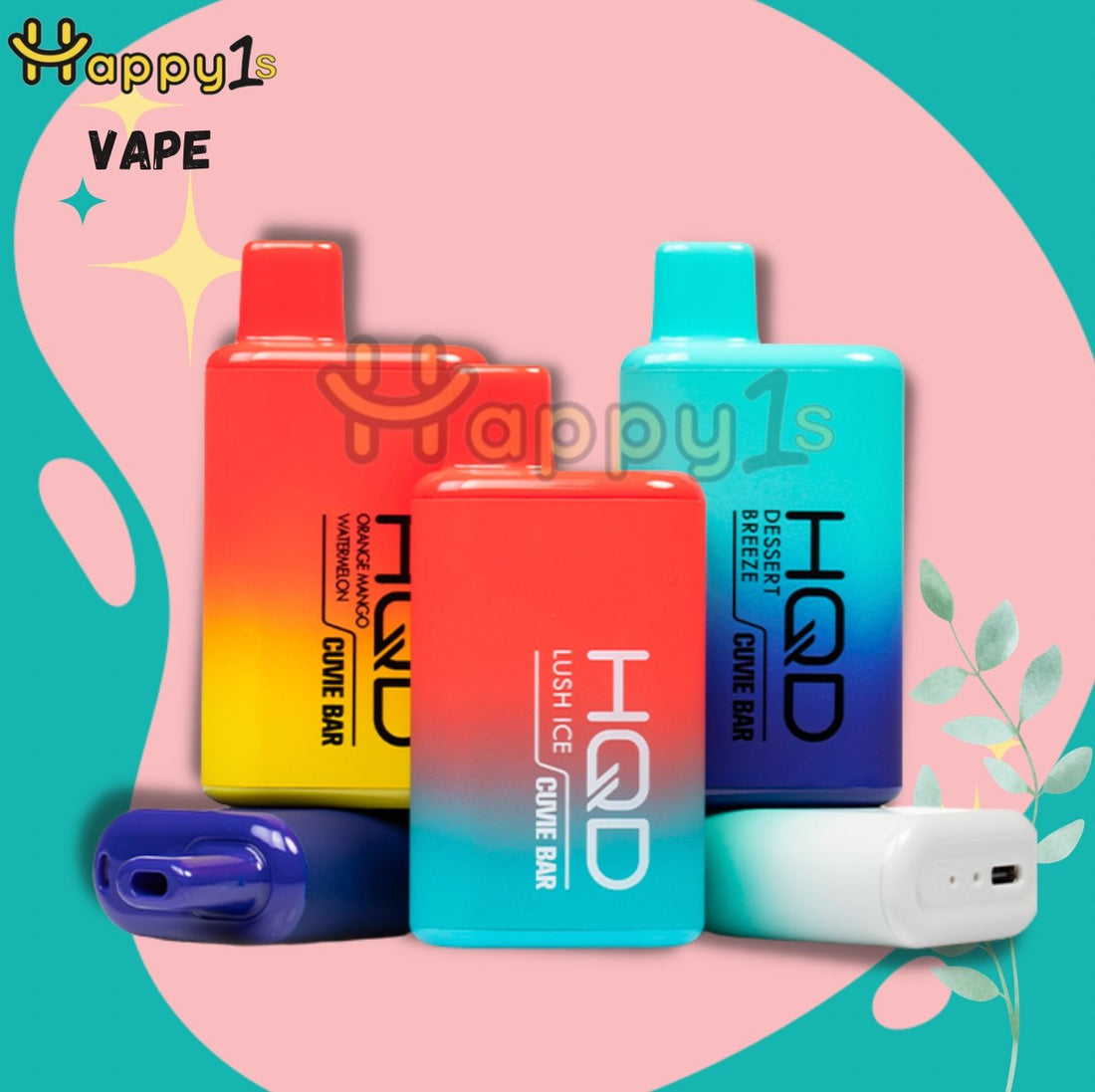 Why HQD Cuvie BAR is the best disposable device in 2023? - Happy Ones