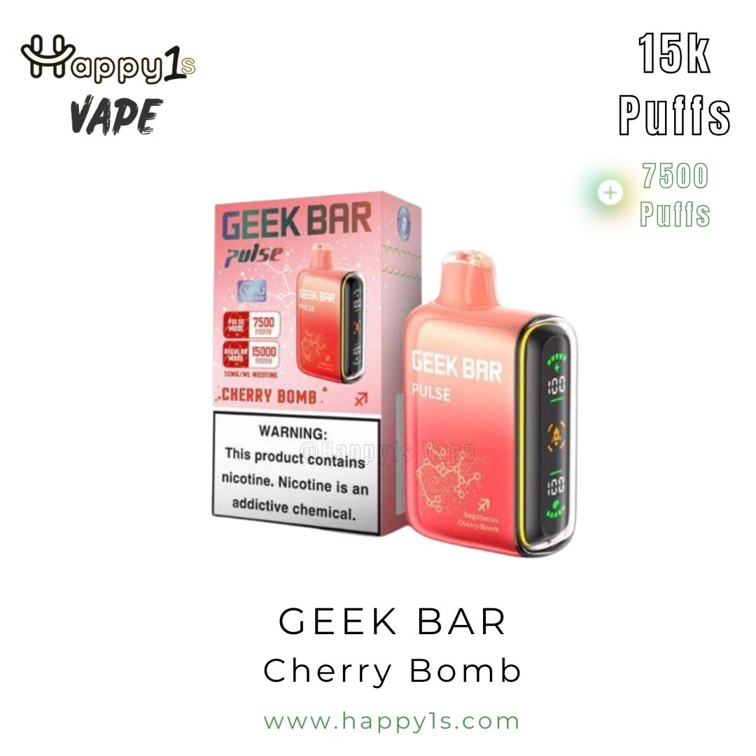 Geek Bar Cherry Bomb Packaging