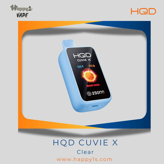 HQD Cuvie X 25000 - Clear