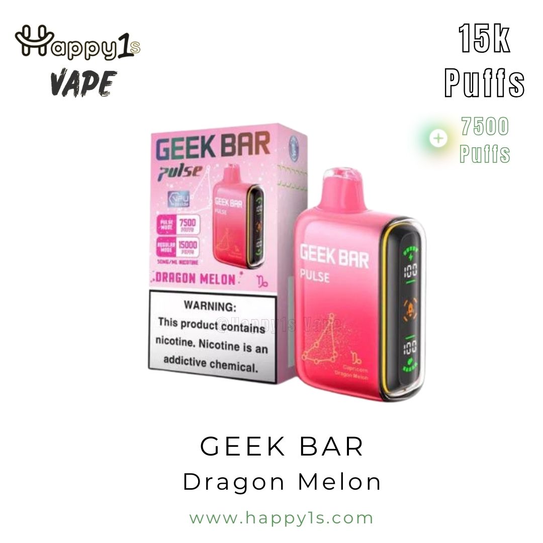 Geek Bar Dragon Melon Packaging