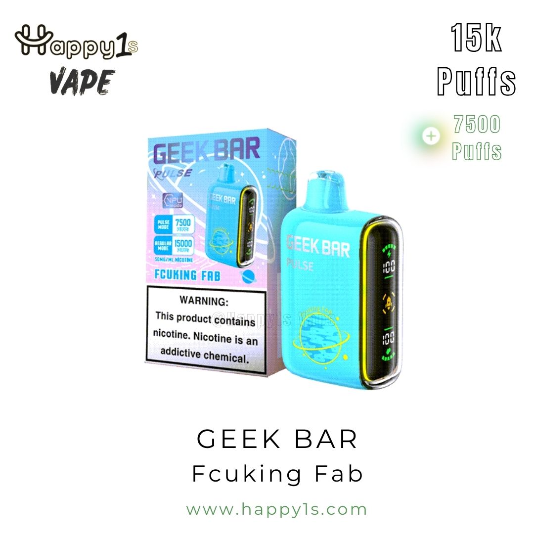 Geek Bar Fcuking Fab Packaging