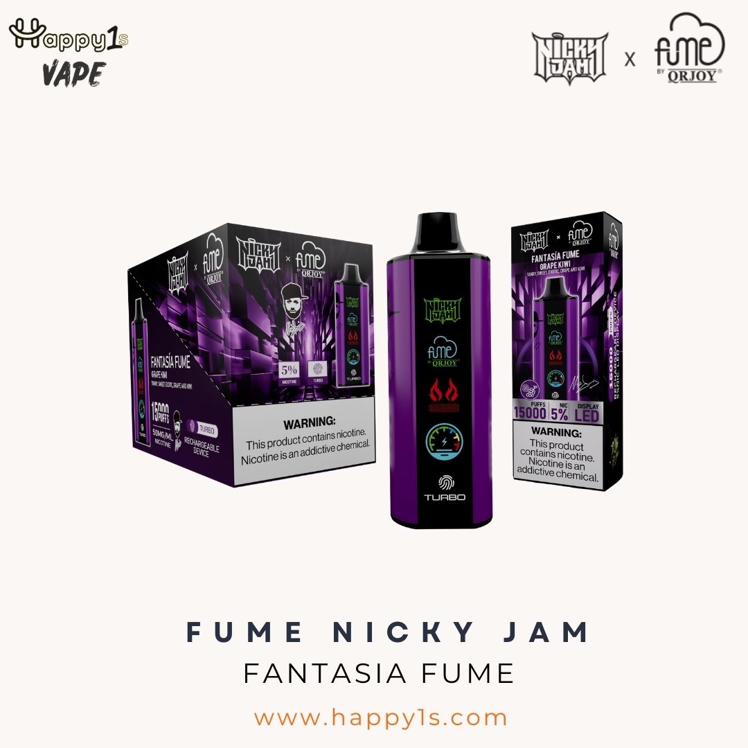 FUME NICKY JAM (15000 Puffs) - FANTASIA FUME