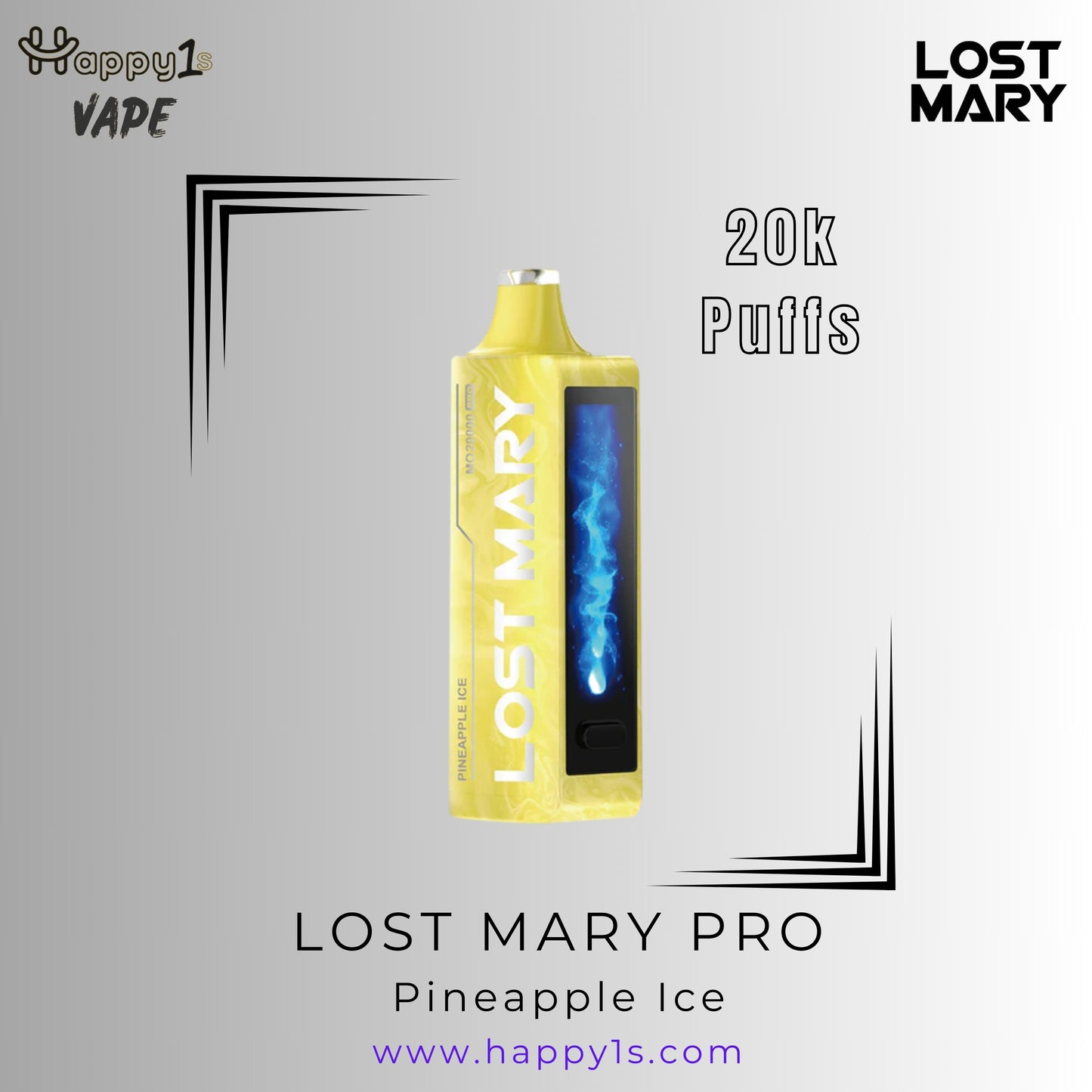LOST MARY MT15000 TURBO - PINEAPPLE ICE