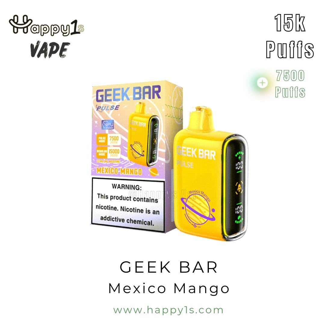 Geek Bar Mexico Mango Packaging