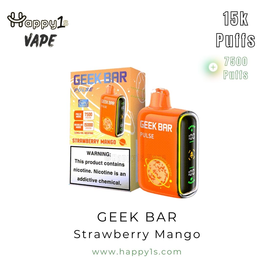 Geek Bar Strawberry Mango Packaging