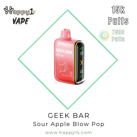 Geek Bar Sour Apple Blow Pop