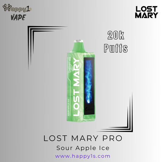 LOST MARY MT15000 TURBO - SOUR APPLE ICE