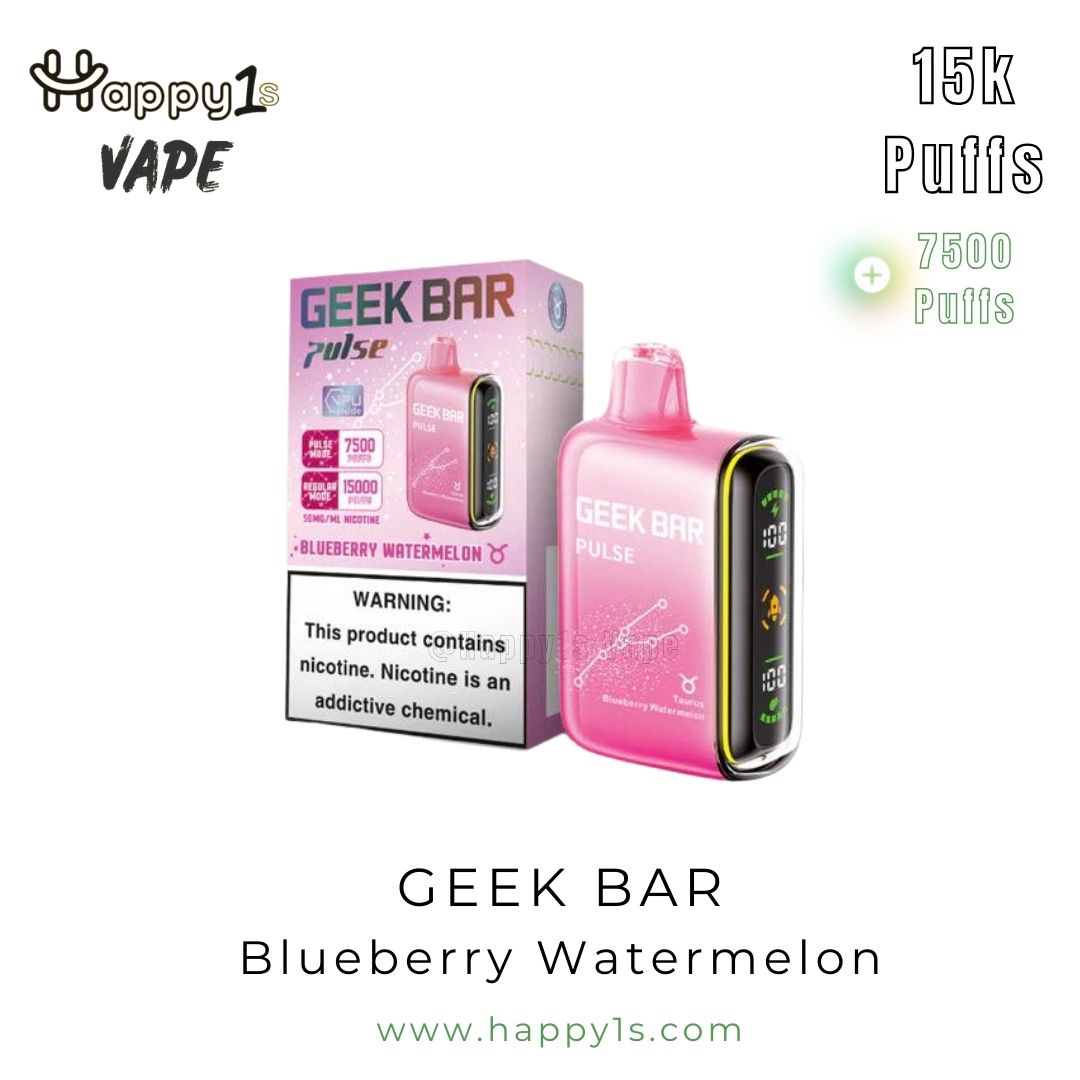 Geek Bar Blueberry Watermelon Packaging