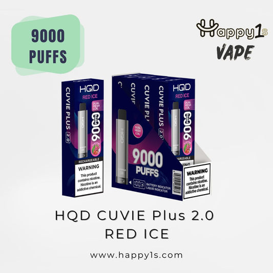 Cuvie Plus 2.0 NEW 9000 Puffs - Red Ice