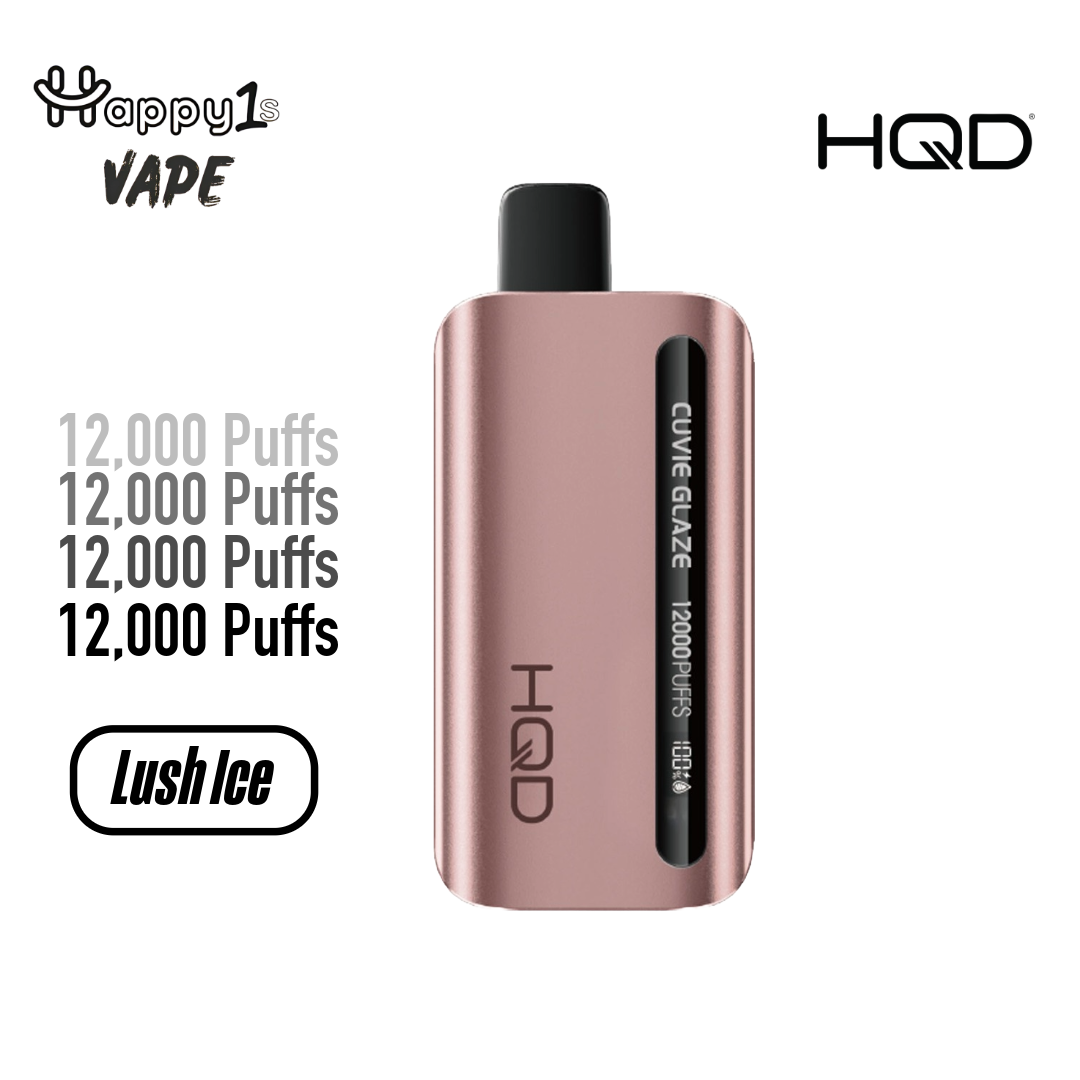 HQD Cuvie Glaze Strawberry Banana 12,000 Puffs