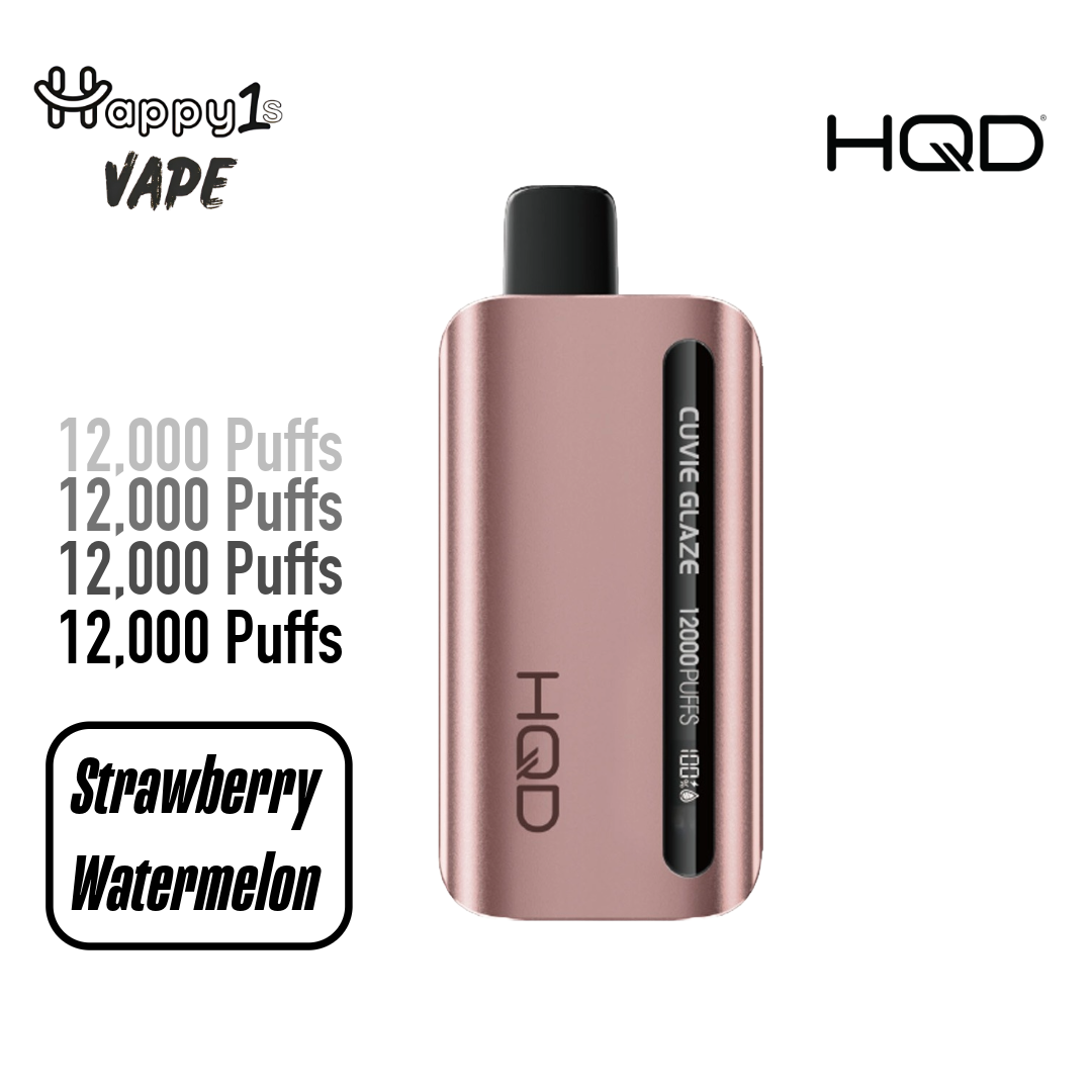 HQD Cuvie Glaze Strawberry Watermelon 12,000 Puffs