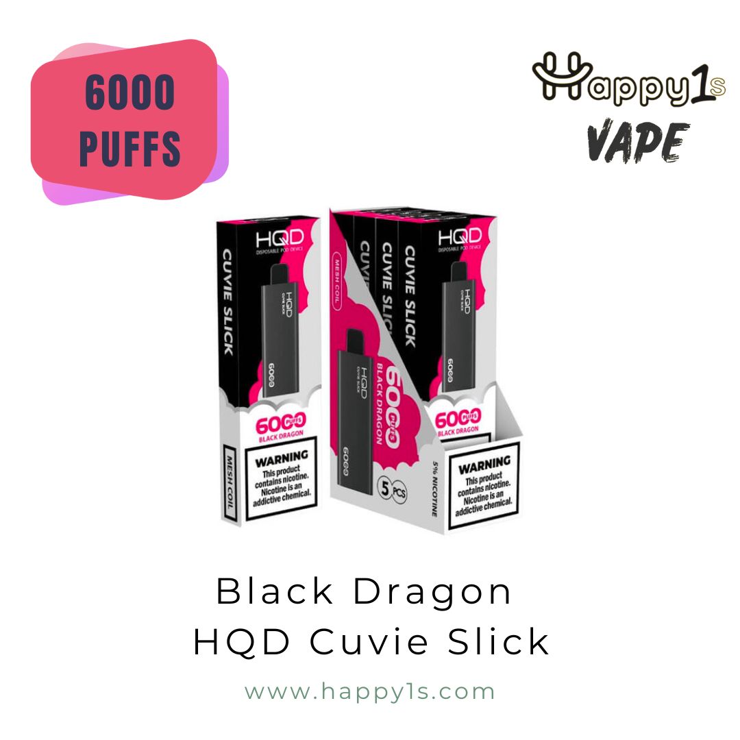 HQD Cuvie Slick Black Dragon