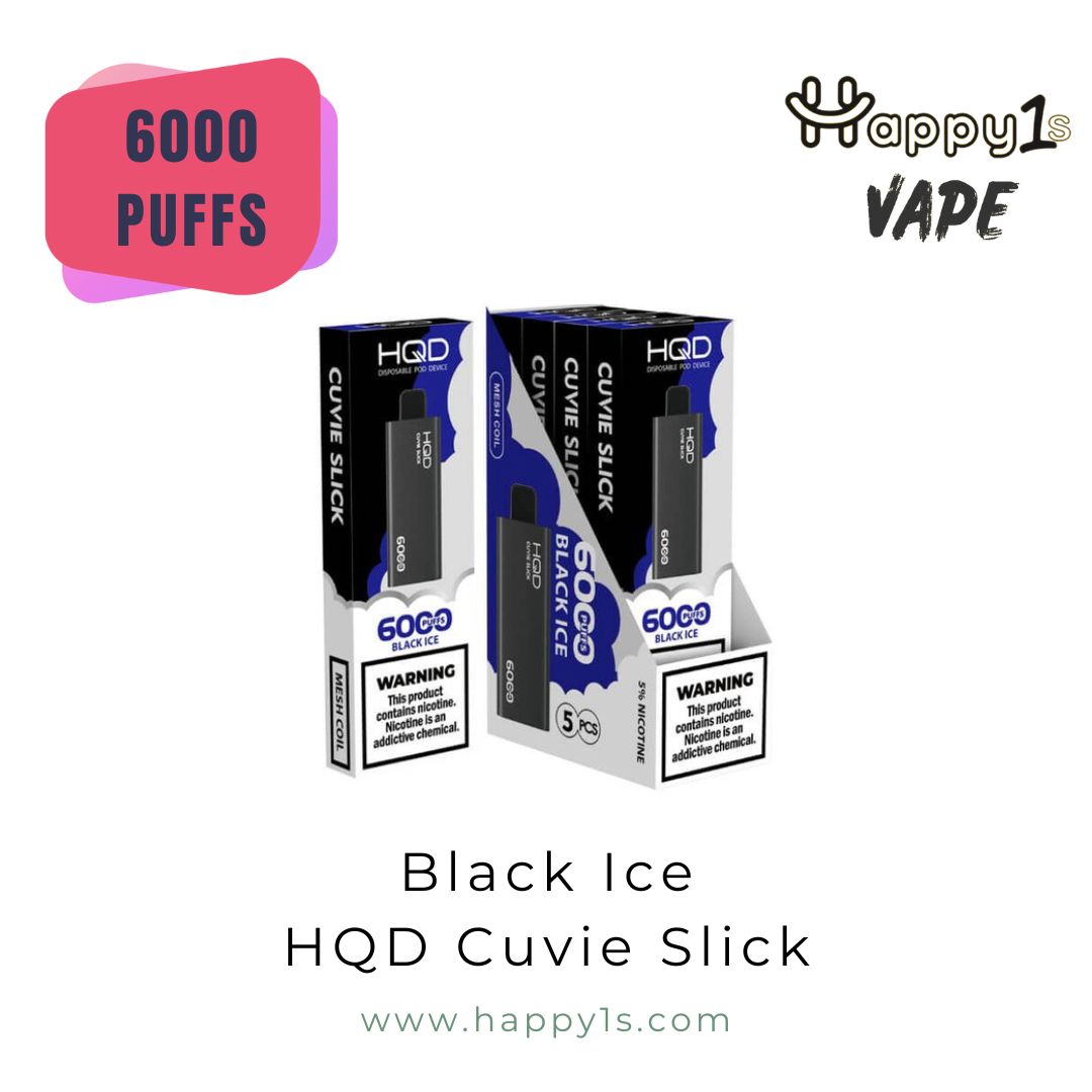 HQD Cuvie Slick Black Ice