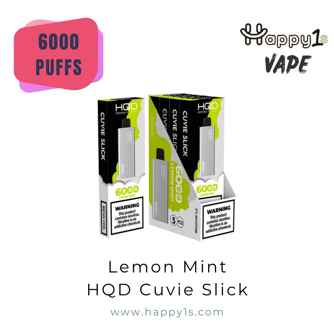 HQD CuvieS lick Lemon Mint