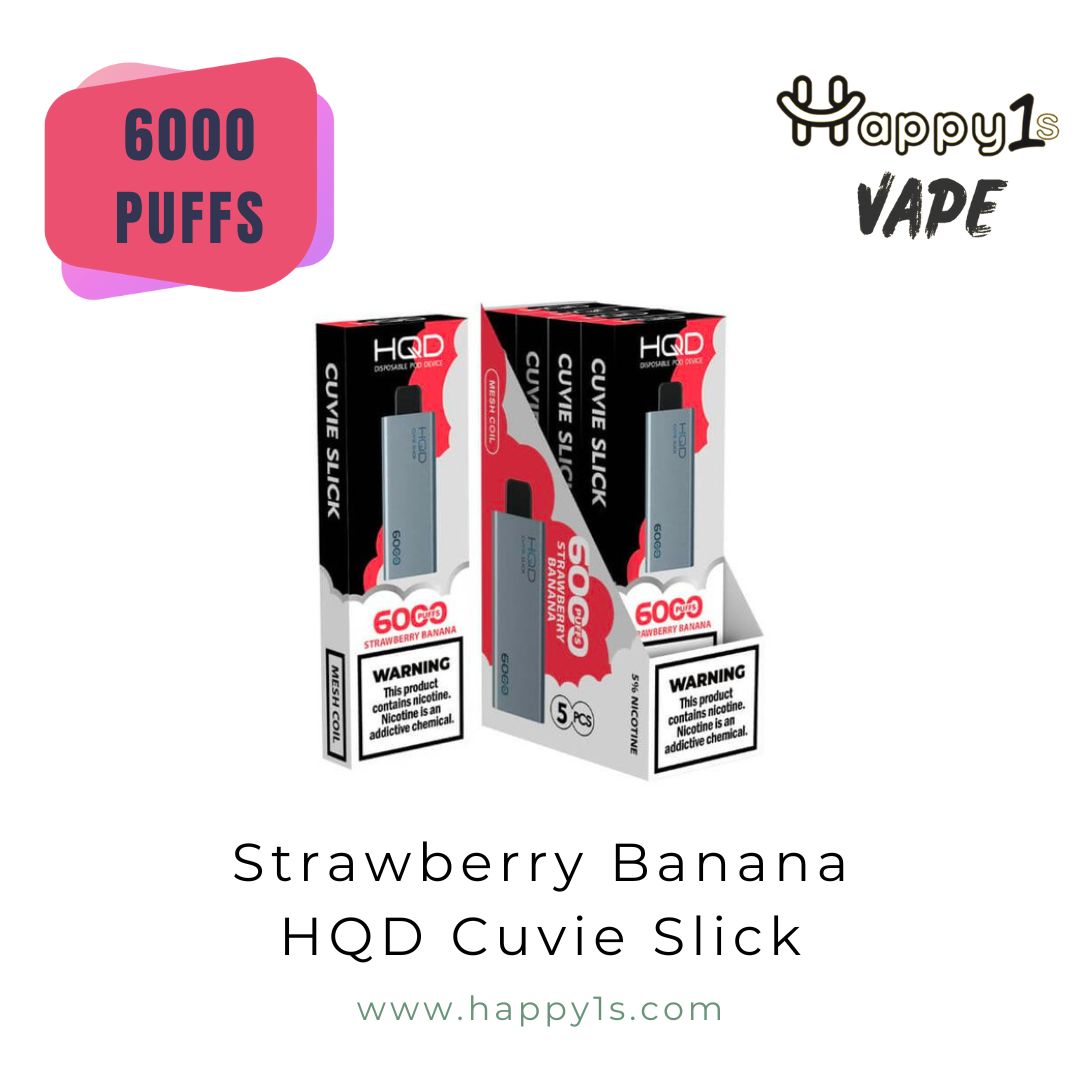 HQD Cuvie Slick Strawberry Banana