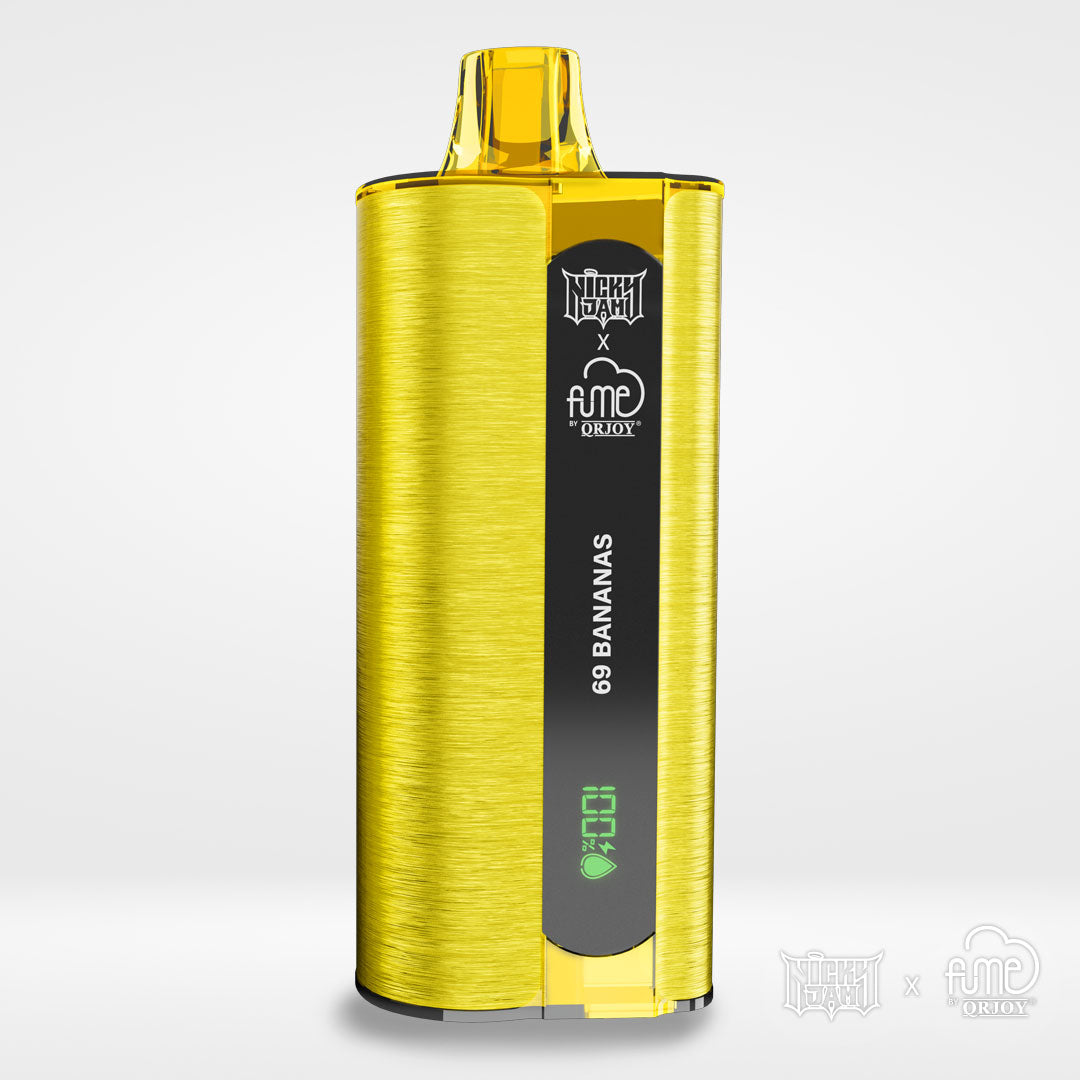 Nicky Jam x Fume NEW 10,000 PUFF - 69 Bananas