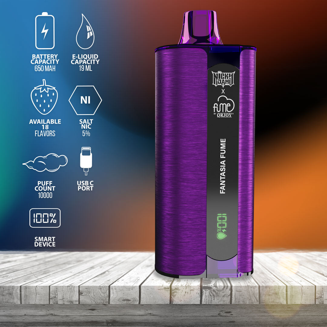 Nicky Jam x Fume NEW 10,000 PUFF - Fantasia Fume