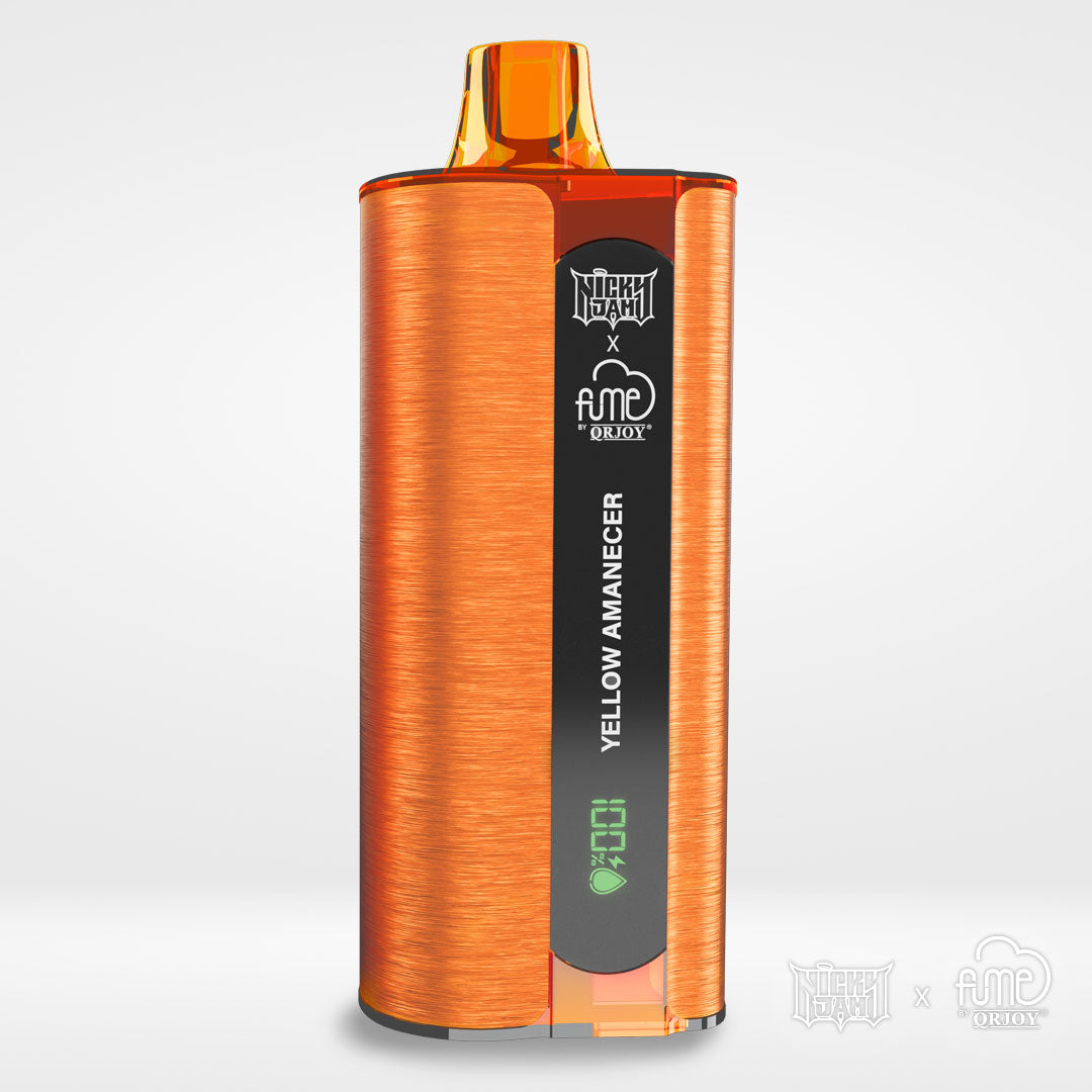 Nicky Jam x Fume NEW 10,000 PUFF - Yellow Amanecer