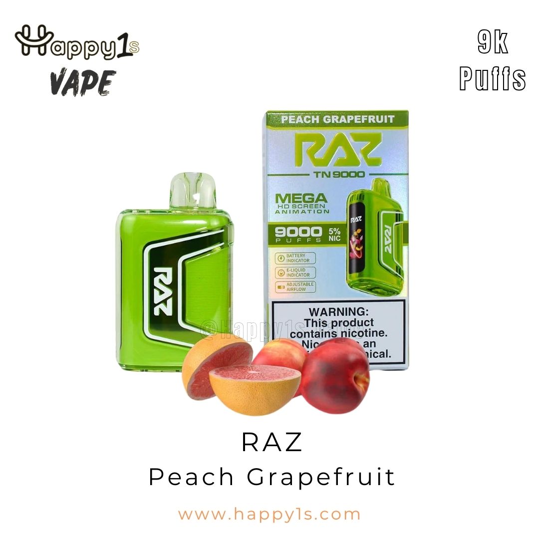 Raz Peach Greapefruit Packaging