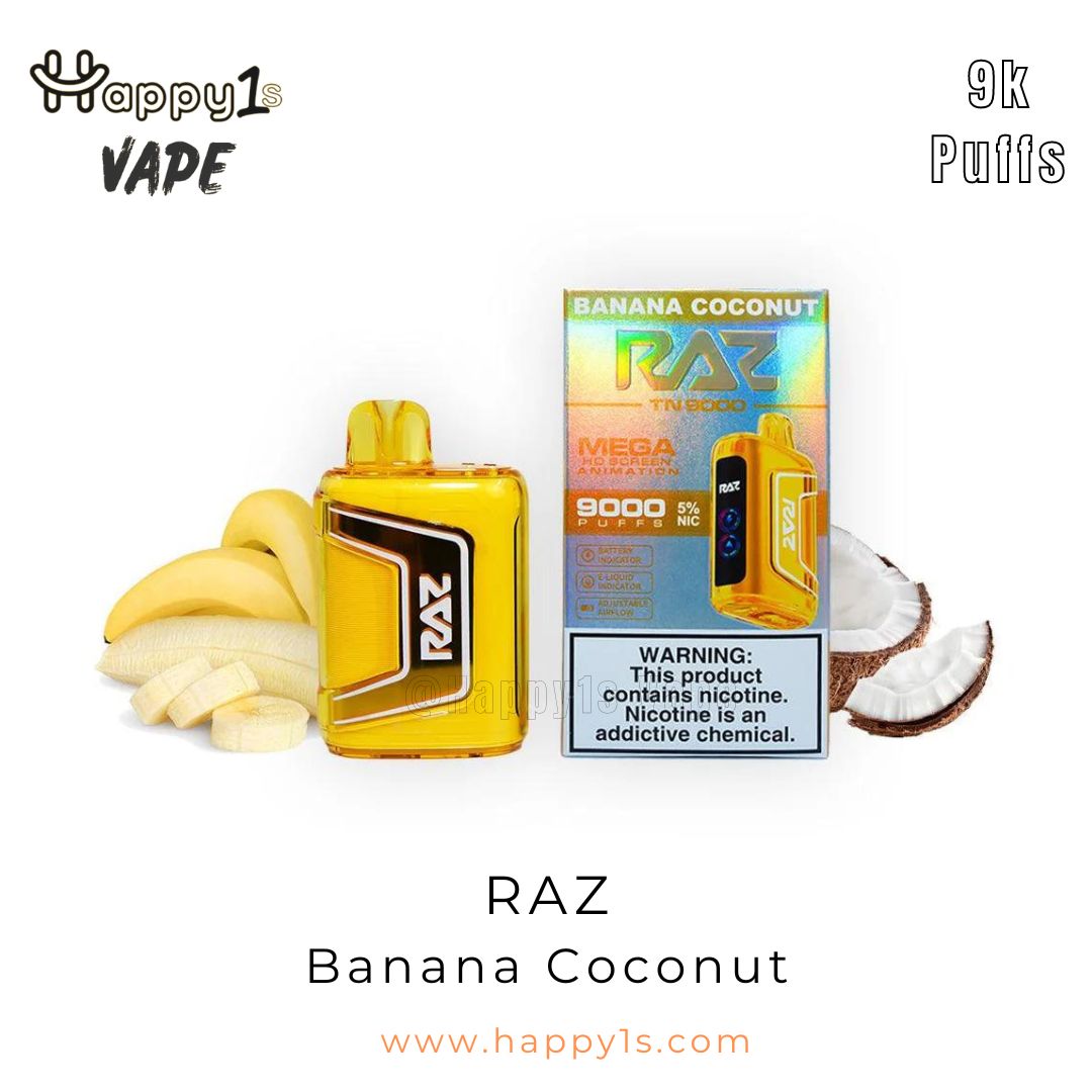 Raz Banana Coconut Packaging