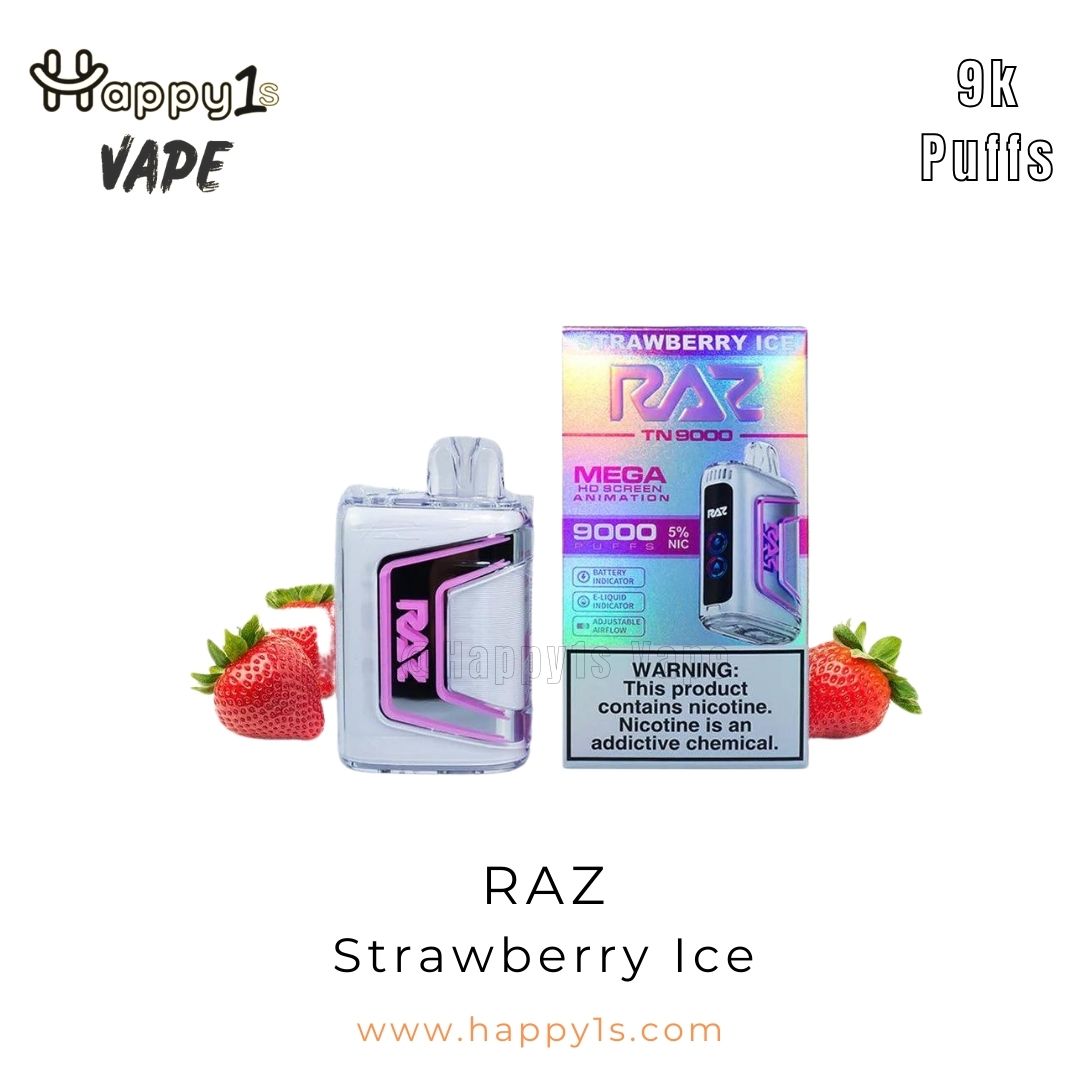 Raz Strawberry Ice Packaging