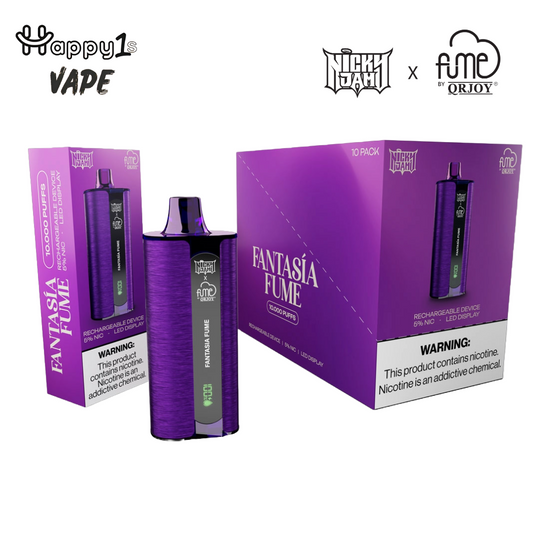 Nicky Jam x Fume NEW 10,000 PUFF - Fantasia Fume