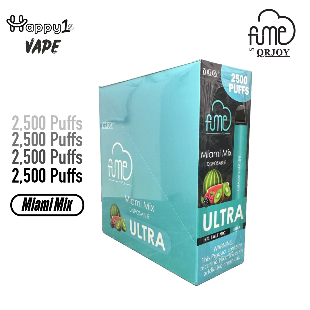Fume Ultra Miami Mix 2500 Puffs