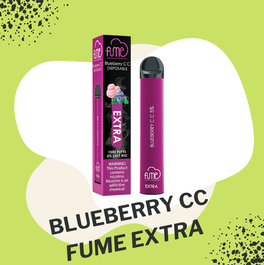 Fume Extra Blueberry Cotton Candy