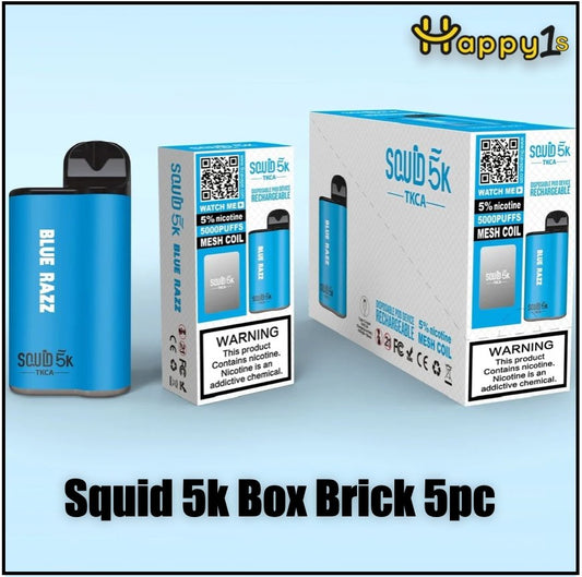Squid 5k Box Brick 5pc - Happy Ones