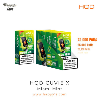 HQD Cuvie X 25000 - Miami Mint