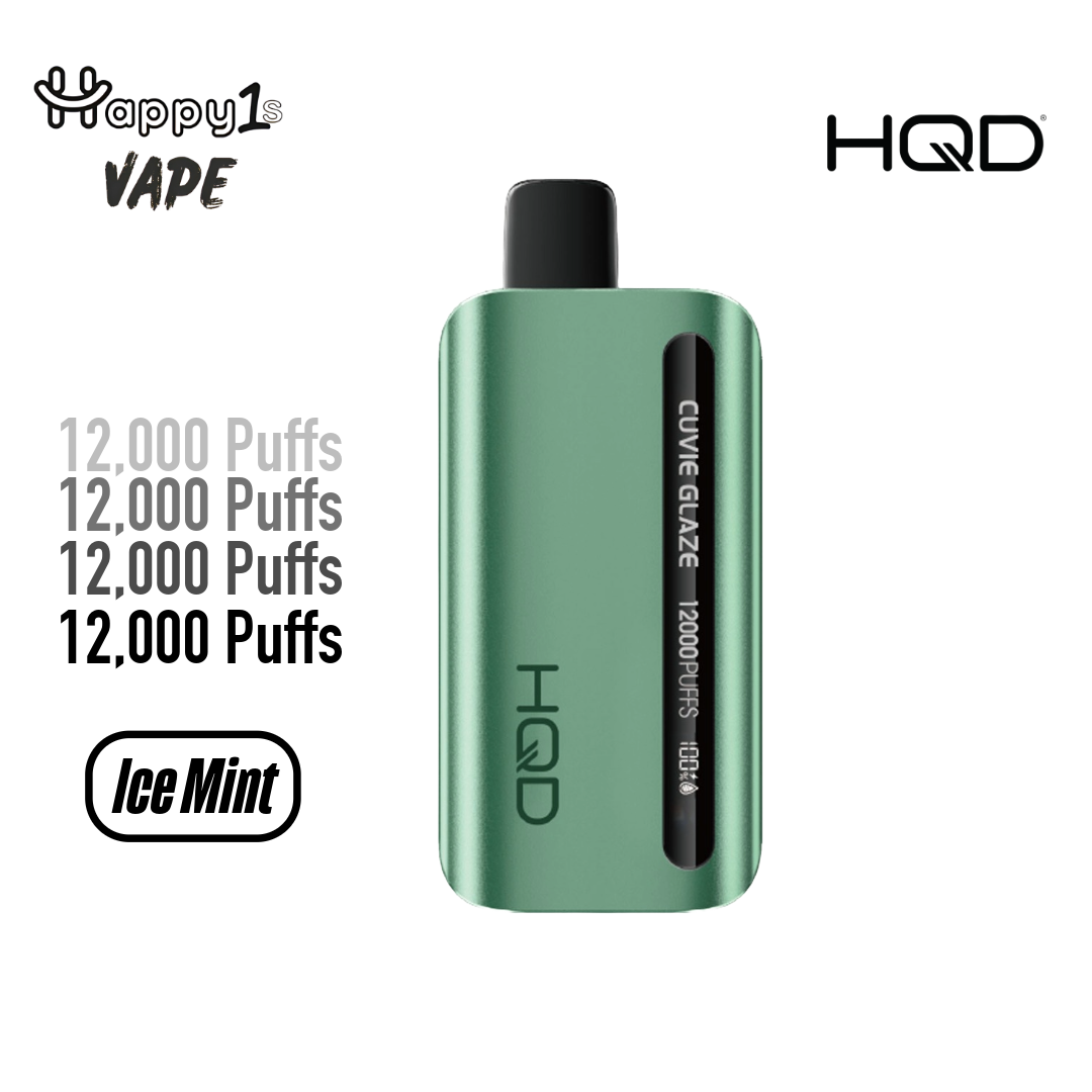 HQD Cuvie Glaze Sky Mint 12,000 Puffs