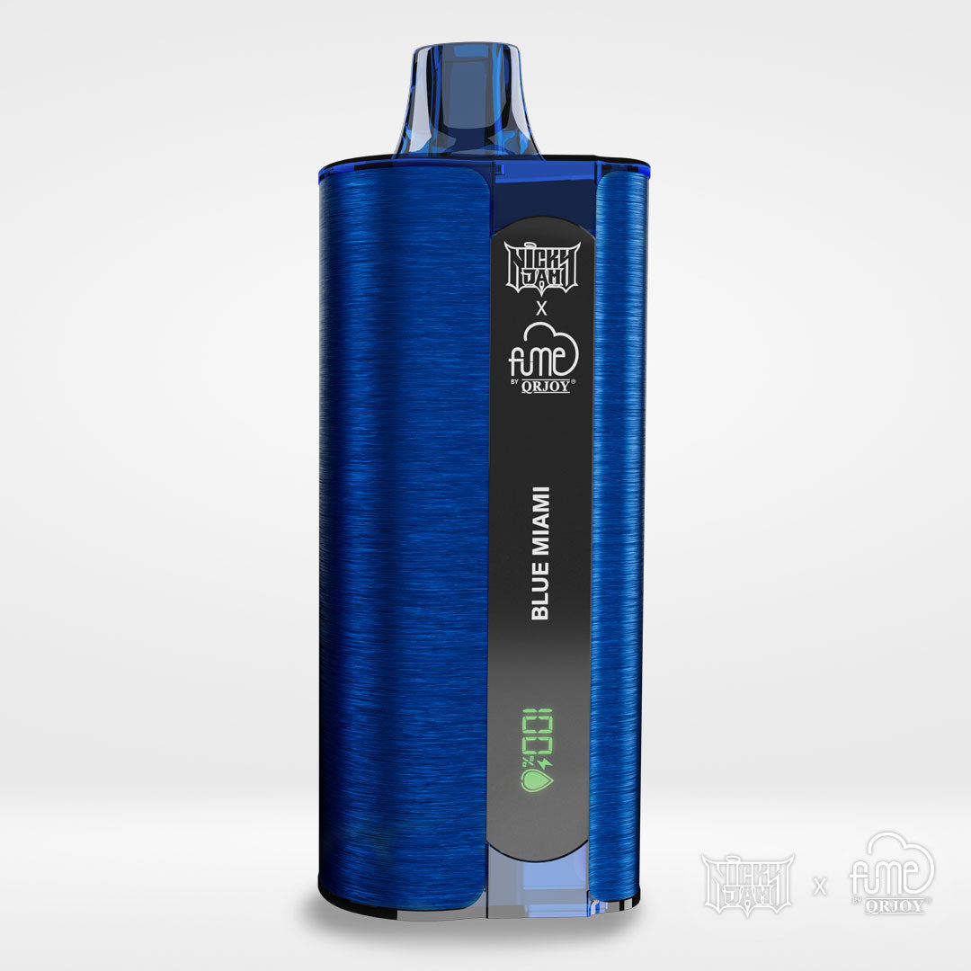 Nicky Jam x Fume NEW 10,000 PUFF - Blue Miami