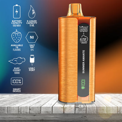 Nicky Jam x Fume NEW 10,000 PUFF - Summer Amanita