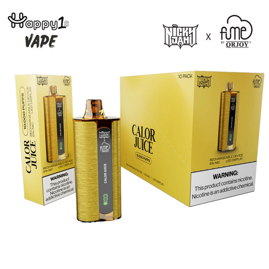 Nicky Jam x Fume NEW 10,000 PUFF - Calor Juice