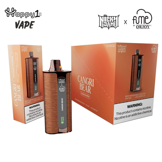 Nicky Jam x Fume NEW 10,000 PUFF - Cangri Bear