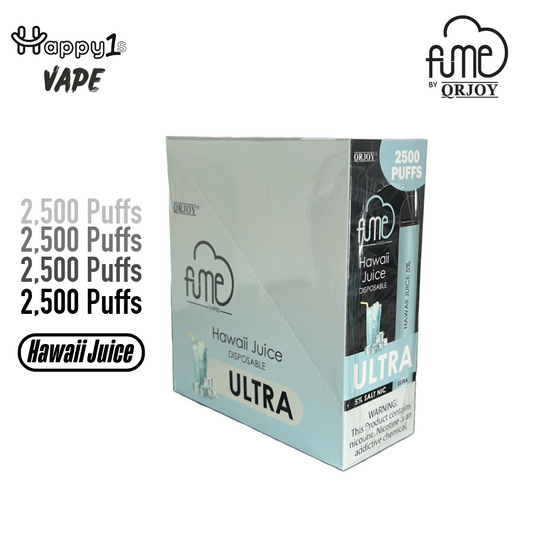 Fume Ultra Hawaii Juice 2500 Puffs