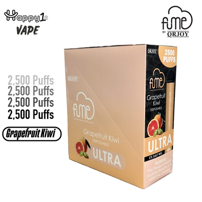 Fume Ultra Grapefruit Kiwi 2500 Puffs