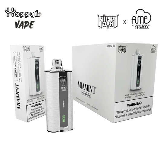 Nicky Jam x Fume NEW 10,000 PUFF - Miamint