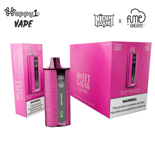 Nicky Jam x Fume NEW 10,000 PUFF - Sweet Gatas