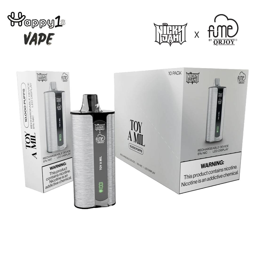 Nicky Jam x Fume NEW 10,000 PUFF - Toy A Mil